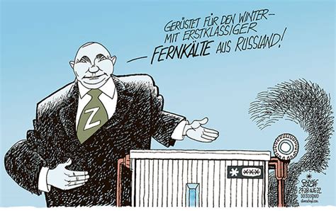 Oliver Schopf politische Karikaturen Putins Alternative für diesen