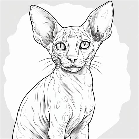 Premium Vector Cornish Rex Kitten Cat