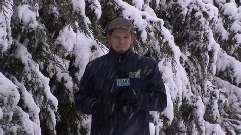 Njtv Weather Snow Continues To Fall In Alexandria Township Video