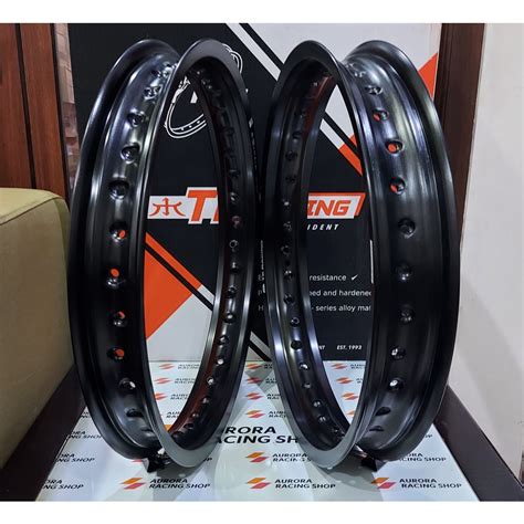 Jual VELG TK BRIGHT SET 17 X 185 215 HOLE 36 WARNA BLACK Shopee