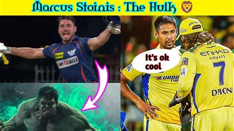 Marcus Stoinis Silenced The Chepauk Crowd Tonight Lsg Defeated Csk At