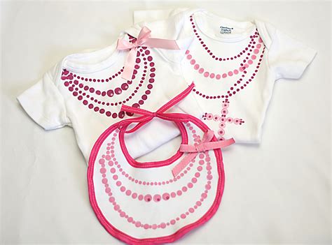 The Simple Life Craft Time Faux Necklace Onesies