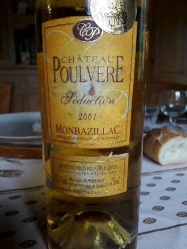 Ch Teau Poulv Re S Duction Monbazillac Vivino Australia