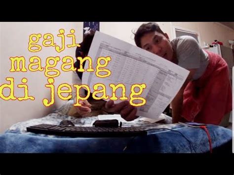 Blak Blakan Gaji Magang Di Jepang Youtube