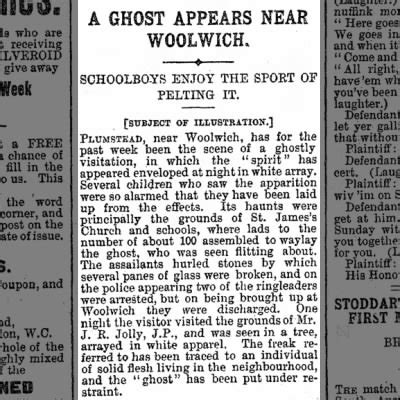 Article - Plumstead Ghost - Newspapers.com™