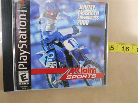 Playstation Jeremy Mcgrath Supercross 2000 Video Console Game Ebay