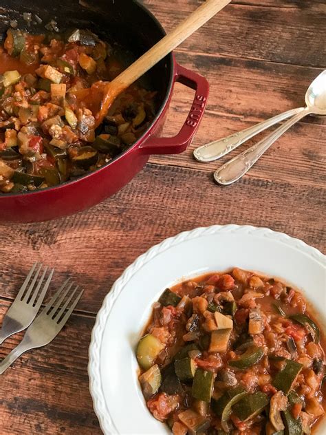 Recette Végétarienne Facile La Ratatouille