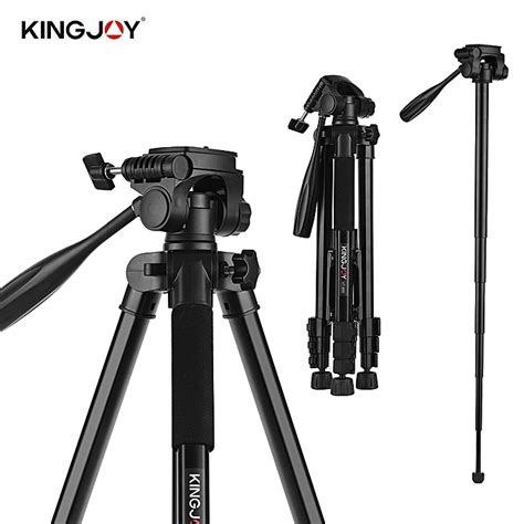 Kingjoy Vt 880 2 In 1 Portable Camera Tripod Monopod On Time Electronics