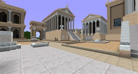 Ejbs Ancient Rome Ad 320 Roman City Minecraft Map