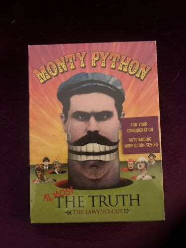 Monty Python Almost The Truth The Lawyer S Cut Dvd 3 Disc Set New M368 801213512294 Ebay