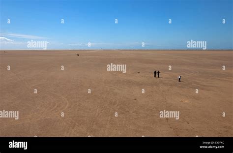 Southport beach Merseyside North West England Stock Photo - Alamy