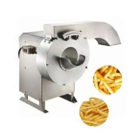 50 Hz Stainless Steel Potato Finger Chips Machine For Commercial 1 5