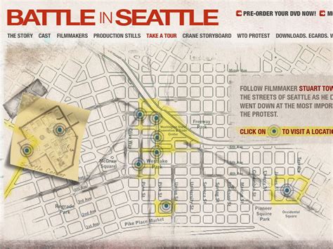 Battle In Seattle Interactive Map By Cori Johnson Dribbble