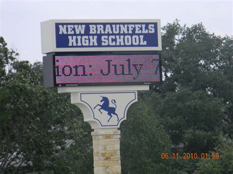 High School Stadium Blog: New Braunfels High School Unicorns (TX)