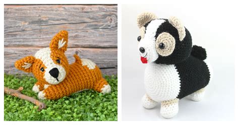 Corgi Dog Amigurumi Free Crochet Pattern