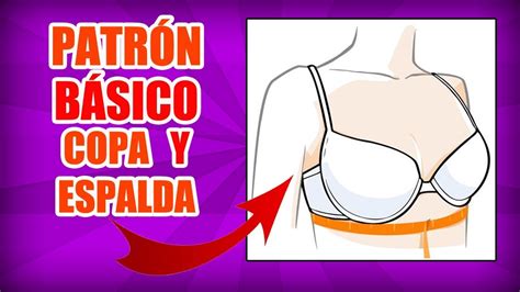 CÓMO TRAZAR O HACER EL PATRÓN DE COPA BÁSICO PARA TRAJE DE BAÑO BIKINI