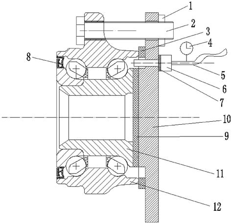 轮毂轴承内密封气密性的试验装置的制作方法