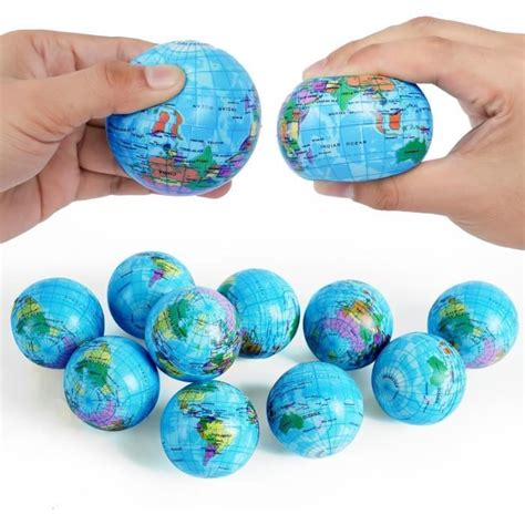 Balles Anti Stress Fidget Toy 12Pcs 6 3Cm Boule Stressantes Enfant Et