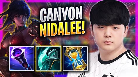 Canyon Crazy Game With Nidalee Dk Canyon Plays Nidalee Jungle Vs