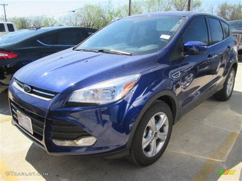 Deep Impact Blue Metallic 2015 Ford Escape Se Exterior Photo 102586469