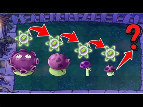 Plants Vs Zombies Hack Puff Shroom Vs Fume Shroom Vs Scaredy Shroom