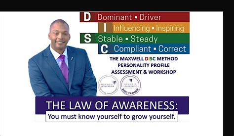 The Maxwell Disc Personality Profile Assessment Workshop Virtual November 1 2023 Online