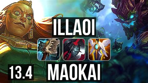 Illaoi Vs Maokai Top Rank Illaoi M Mastery Games