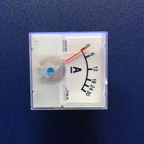 Toegepast Dc Circuit Analoge Current Meter Panel P Grandado