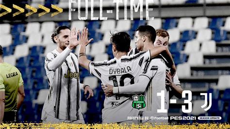 Ft Sassuolo 1 3 Juventus Ronaldo Strikes Match Report And Highlight