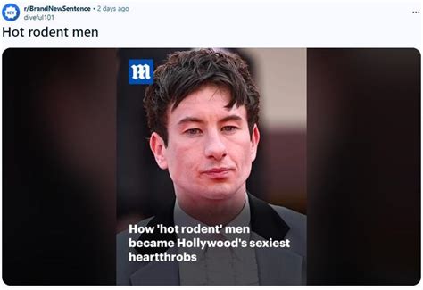 What S The Meaning Of Hot Rodent Boyfriend And Why Are They So Desirable The Know Your Meme