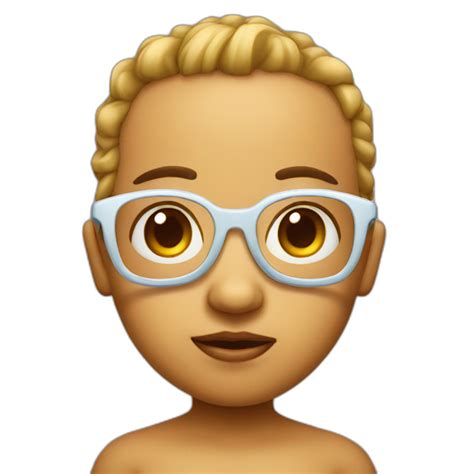 Emoji Apenado Con Gafas Ai Emoji Generator