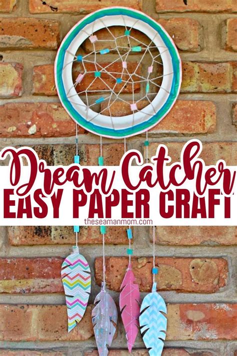 Diy Paper Plate Dream Catcher Dream Catcher For Kids Dream Catcher