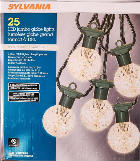 Sylvania Led Jumbo Globe Outdoor Indoor String Lights Meters