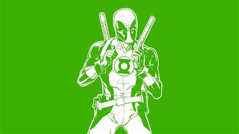 Green Lantern Deadpool Wallpapers Top Free Green Lantern Deadpool