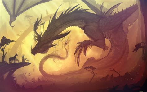 Wallpaper Illustration Fantasy Art Artwork Dragon Wing Sketch