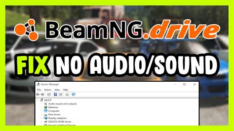 How To FIX BeamNG Drive No Audio Sound Not Working YouTube