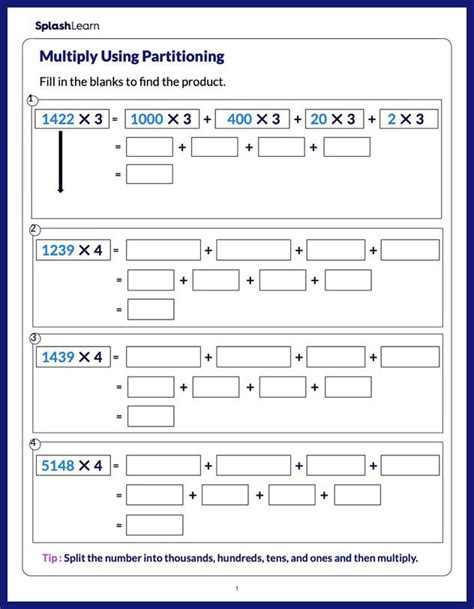 Free Expanded Notation Worksheet Grade 4 Download Free Expanded