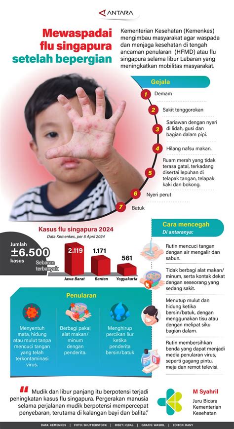 Mewaspadai flu singapura setelah bepergian - ANTARA News