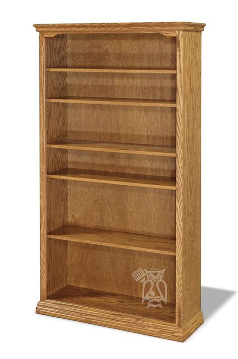 California Made Oak Wood Traditional Bookcase Traditional