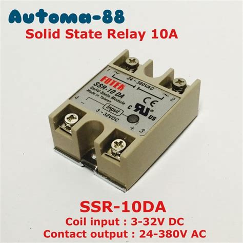 Jual Fotek Ssr Ssr Da Solid State Relay Contact A Input Dc V