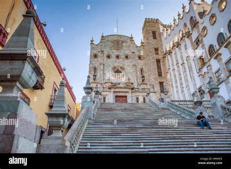 The Rectory Of The University Of Guanajuato Guanajuato State