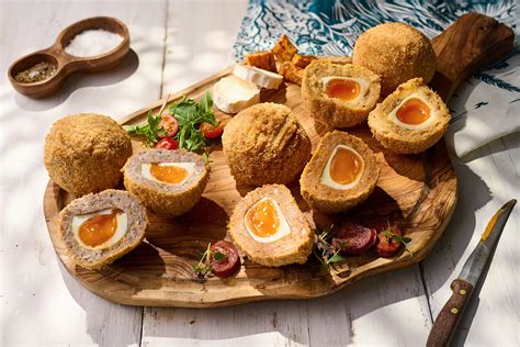 Chicken And Chorizo Scotch Eggs X 2 Luxury Scotch Eggs Dukeshill