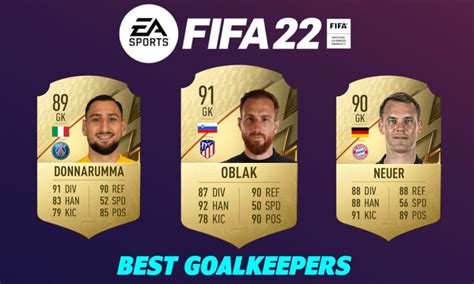 Fifa 22 Ultimate Team De Beste Keepers Die Je Kunt Kopen Moyens I O