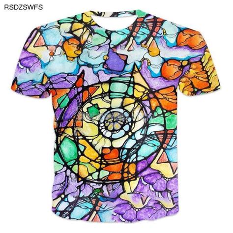 Hip Hop 3d Printing Men S Summer Shirt Streetwear Round Neck Short Sleeve T Shirt Top Fun