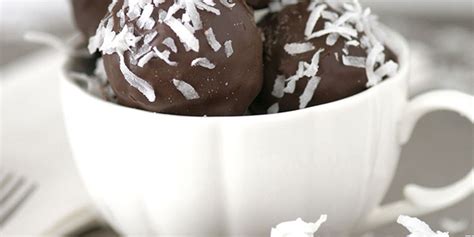 Coconut Bon Bons Dipped In Dark Chocolate My Recipe Magic