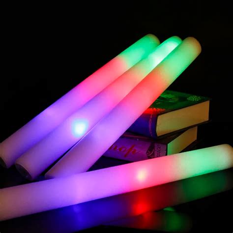 Barras Luminosas Led De Colores Rgb Tubo De Espuma Para Animaci N Luz