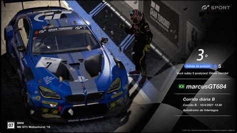 Gran TurismoSPORT Competições Online Corrida Diária B Interlagos