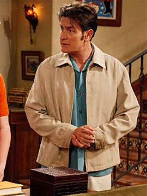 Two And A Half Men S Charlie Sheen Off White Jacket