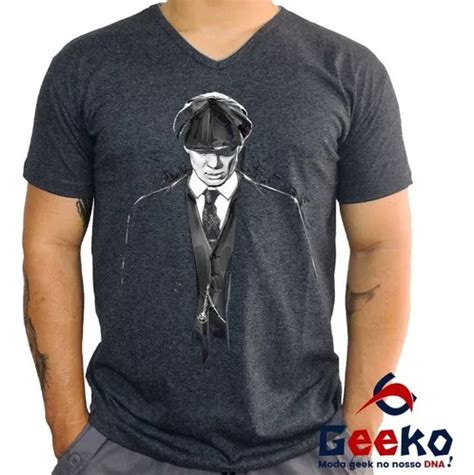 Camiseta Peaky Blinders Tomas Shelby Gola V Geeko 314 Parcelamento