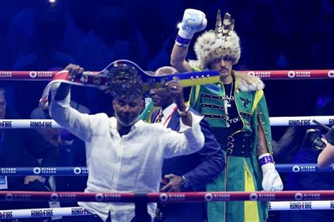 Oleksandr Usyk Vence A Tyson Fury A Quien Tuvo Al Borde Del Nocaut En